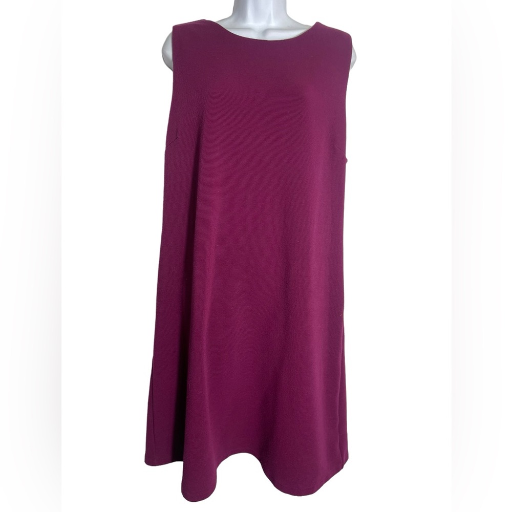 Old Navy Sleeveless Mini Dress in Deep Burgundy